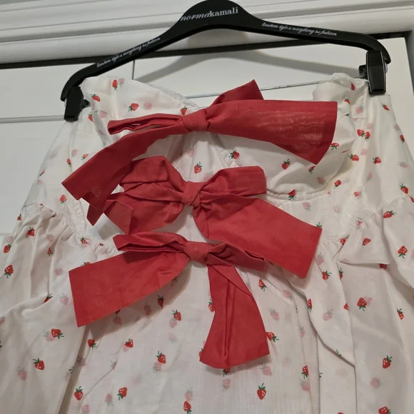 Selkie La Fraise Strawberry Shortcake Cake Shop Mini Dress - 1X - NWT - Picture 6 of 12